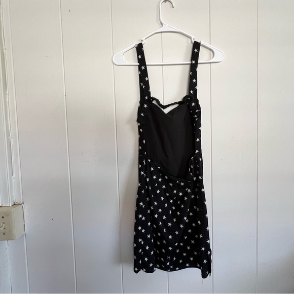 Superdown Black and Stars Mini Dress XS - Picture 4 of 4